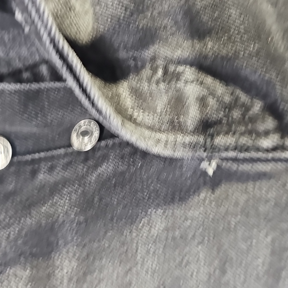Re/Done Charcoal Straight Jeans - Picture 6 of 7
